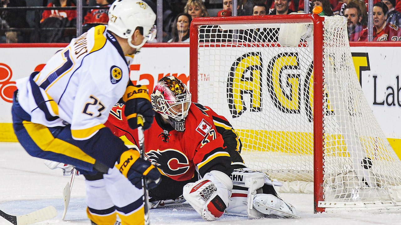 Weber scores 2 -- inlcuding gamer-winner -- as Preds edge Flames
